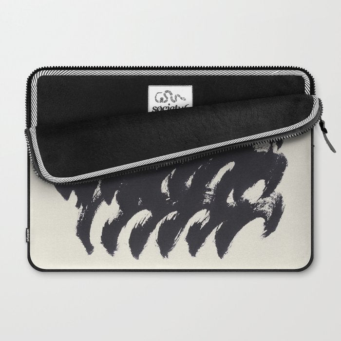 Abstract Paint Sun Wave Laptop Sleeve Gallery Image 2