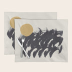 Abstract Paint Sun Wave Placemat Gallery Image 1