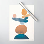 Balancing Stones 28 Wrapping Paper Gallery Image 1