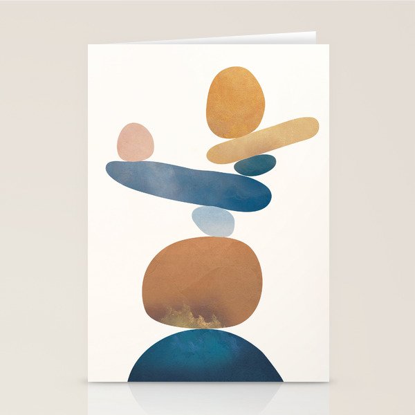Balancing Stones 28 Stationery Card Gallery Image 1