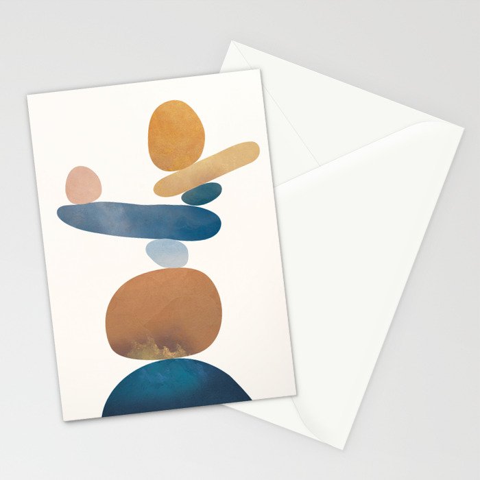 Balancing Stones 28 Stationery Card Gallery Image 2