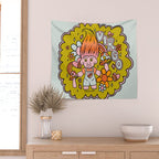 Virgo Troll Wall Tapestry Gallery Image 2
