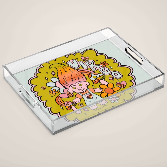 Virgo Troll Acrylic Tray Gallery Image 1