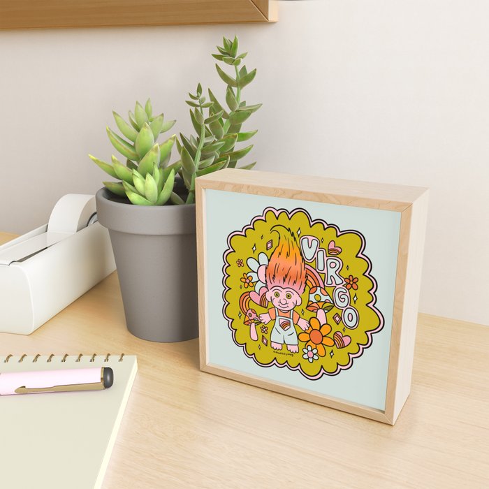 Virgo Troll Mini Art Print Gallery Image 2