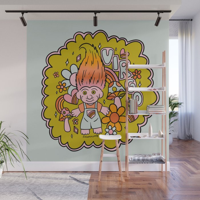 Virgo Troll Wall Mural Gallery Image 1