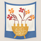 Bloom in Form 5 Wall Tapestry Gallery Image 4