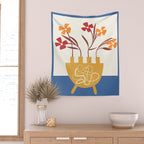 Bloom in Form 5 Wall Tapestry Gallery Image 2
