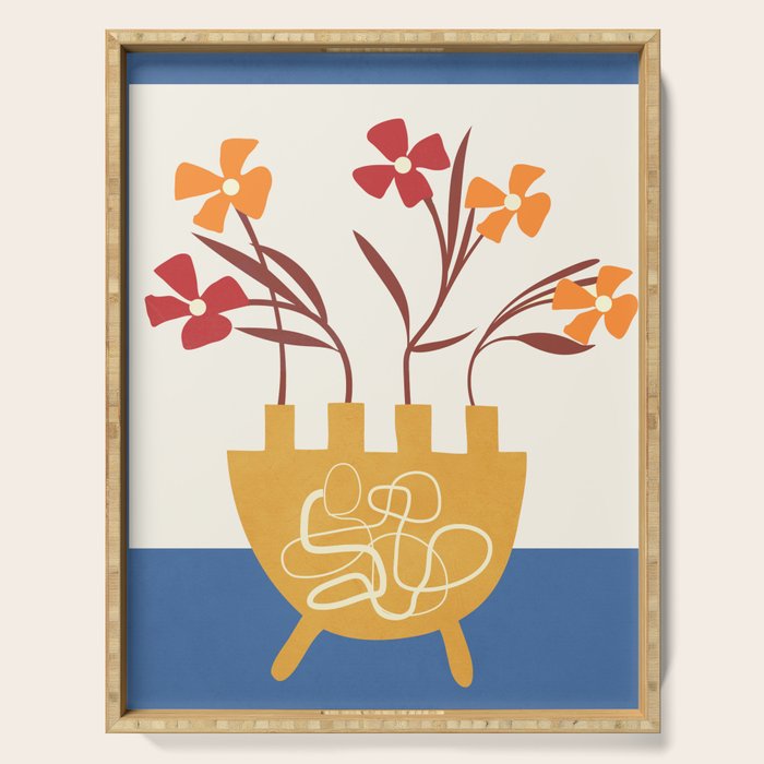 Bloom in Form 5 Serving Tray Gallery Image 1