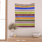 Modern Craft Summer Collection - Roman Stripes Wall Tapestry Gallery Image 2