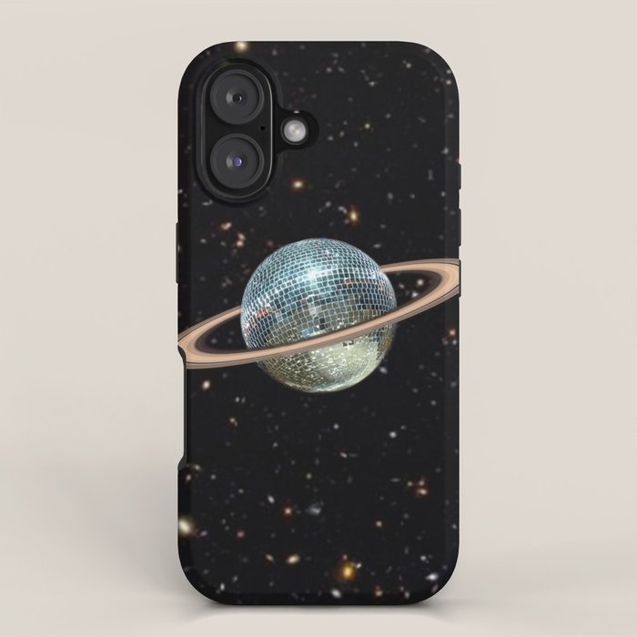 Saturn Disco II iPhone Case Gallery Image 1