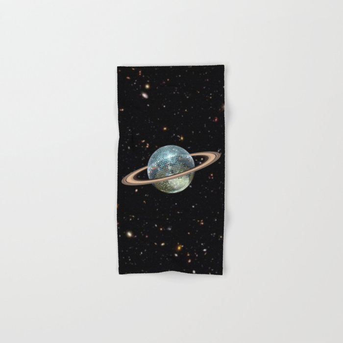 Saturn Disco II Bath Towel Gallery Image 1