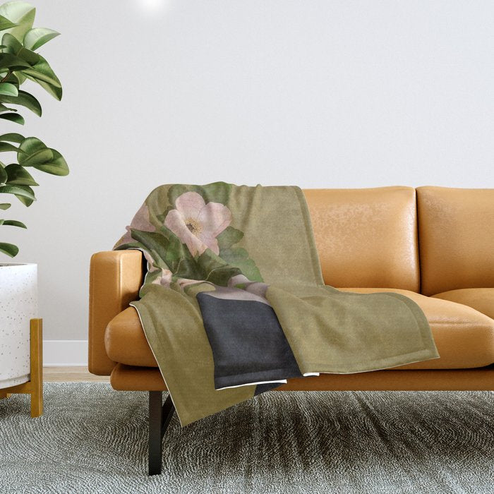 Bloom 12 Throw Blanket Gallery Image 1