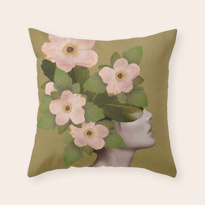 Bloom 12 Throw Pillow Gallery Image 6