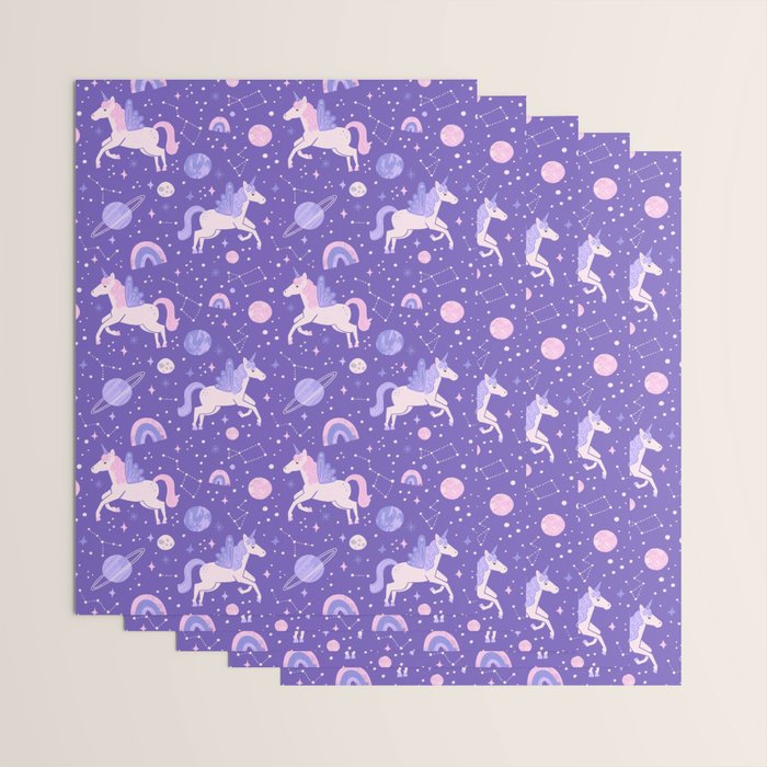 Space Unicorns Wrapping Paper Gallery Image 3