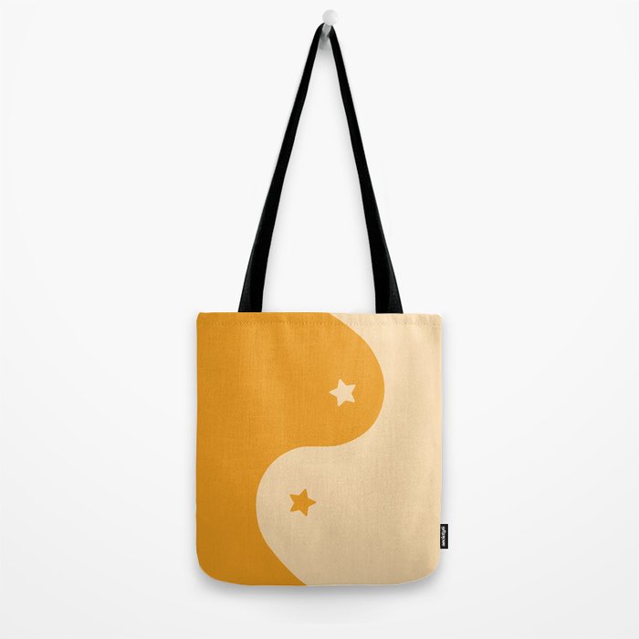 Honey Yin Yang Stars Tote Bag Gallery Image 2