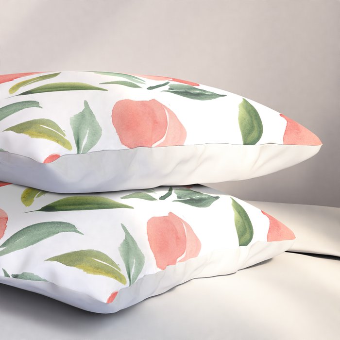 peaches Pillow Sham Gallery Image 3