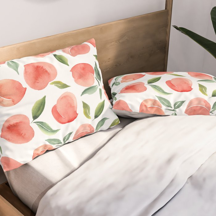 peaches Pillow Sham Gallery Image 2