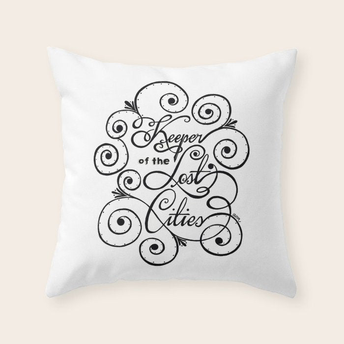 Keeper of the Lost Cities Throw Pillow Gallery Image 1