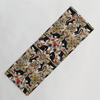 Otomi Cats - Rainbow & Tan Yoga Mat Gallery Image 1