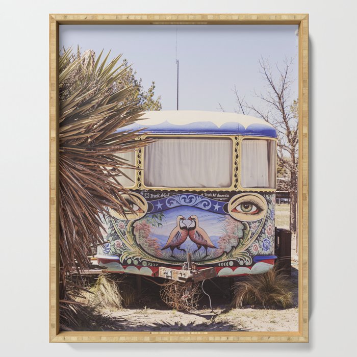 El Cosmico II Marfa Texas Photography  Serving Tray Gallery Image 1