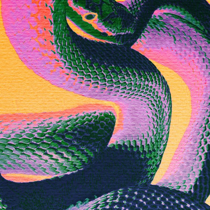 Colorful Snake Coffee Mug Gallery Image 2
