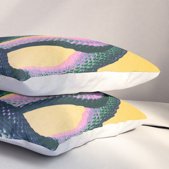 Colorful Snake Pillow Sham Gallery Image 3