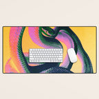 Colorful Snake Desk Mat Gallery Image 1
