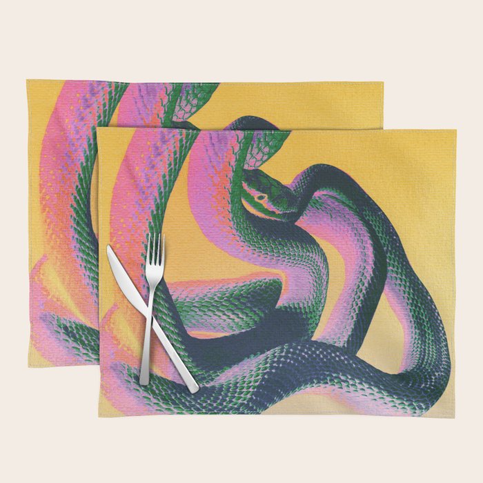 Colorful Snake Placemat Gallery Image 1