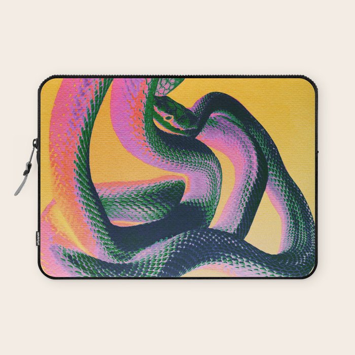 Colorful Snake Laptop Sleeve Gallery Image 1