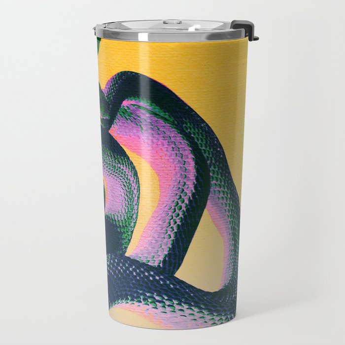 Colorful Snake Travel Mug Gallery Image 2
