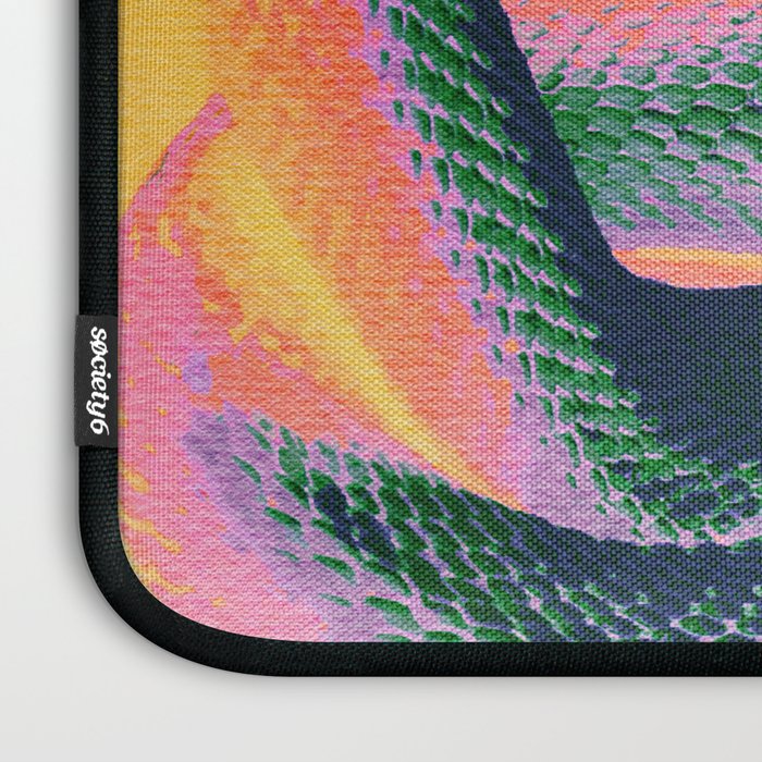 Colorful Snake Laptop Sleeve Gallery Image 3