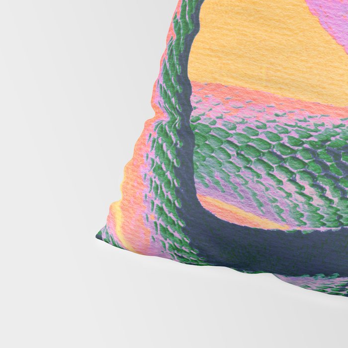 Colorful Snake Pillow Sham Gallery Image 4