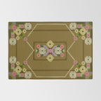 Pixelated Floral Rug Gallery Image 2