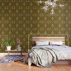 Pixelated Floral Wallpaper Gallery Image 3
