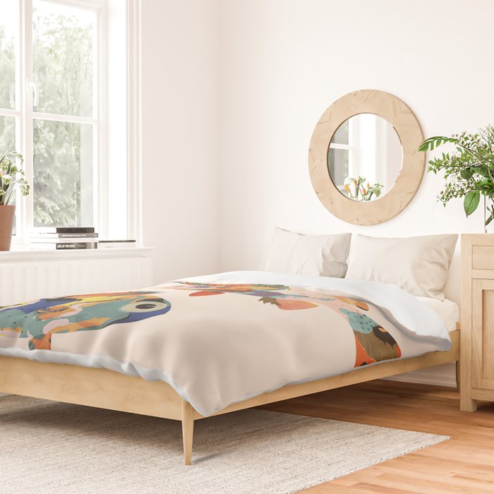 Fish collage Duvet Cover Gallery Image 2