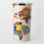 Fish collage Travel Mug Gallery Image 1
