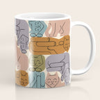 Stack of Cats No. 3 Coffee Mug Gallery Image 1