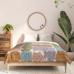 Stack of Cats No. 3 Comforter Gallery Image 3