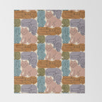 Stack of Cats No. 3 Throw Blanket Gallery Image 2