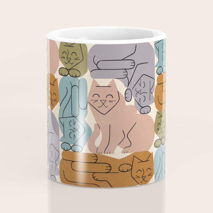 Stack of Cats No. 3 Coffee Mug Gallery Image 4