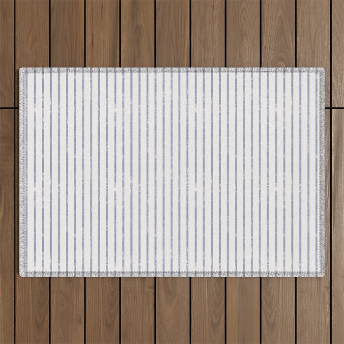 AEGEAN WIDE TICKING STRIPE Outdoor Rug Gallery Image 1