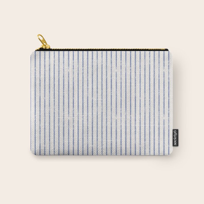 AEGEAN WIDE TICKING STRIPE Carry All Pouch Gallery Image 1