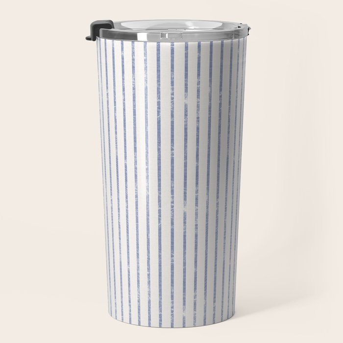 AEGEAN WIDE TICKING STRIPE Travel Mug Gallery Image 3