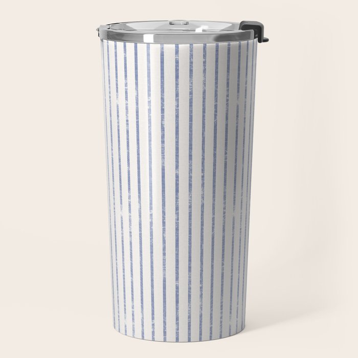 AEGEAN WIDE TICKING STRIPE Travel Mug Gallery Image 2