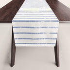 AEGEAN WIDE TICKING STRIPE Table Runner Gallery Image 1