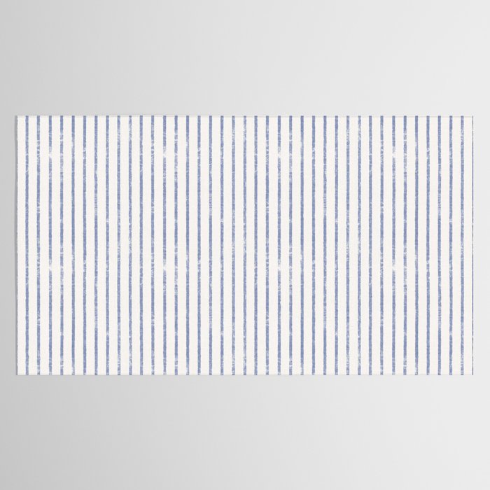 AEGEAN WIDE TICKING STRIPE Tablecloth Gallery Image 2