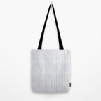 AEGEAN WIDE TICKING STRIPE Tote Bag Gallery Image 2