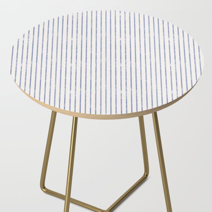 AEGEAN WIDE TICKING STRIPE Side Table Gallery Image 2