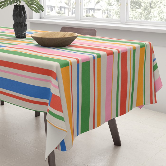 Stripes | PATTERN 01: The Retro Edition Tablecloth Gallery Image 3