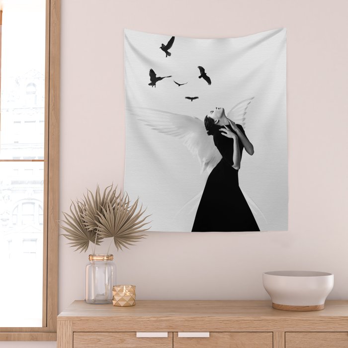 Angel Wall Tapestry Gallery Image 2